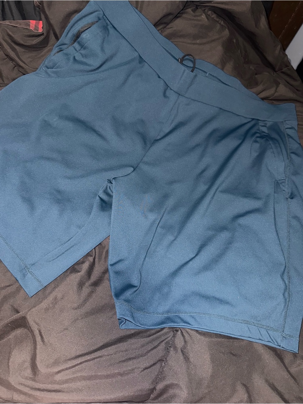 Men's Athletic Performance Shorts in Slate Blue